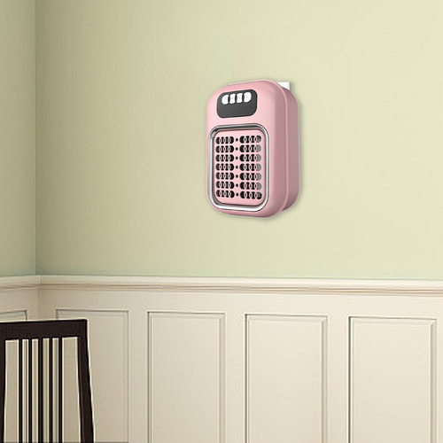 Calentador De Espacio Con Toma De Pared Calentador Rosa