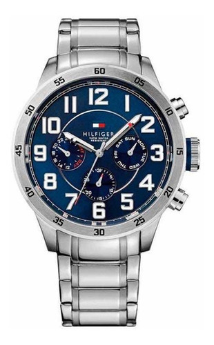 Reloj Tommy Hilfiger Hombre Plateado 1791053 