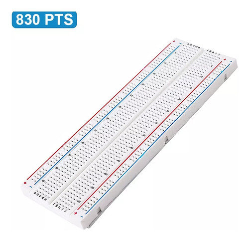 Protoboard 830 Pontos / Breadboard 830 Furos Arduino