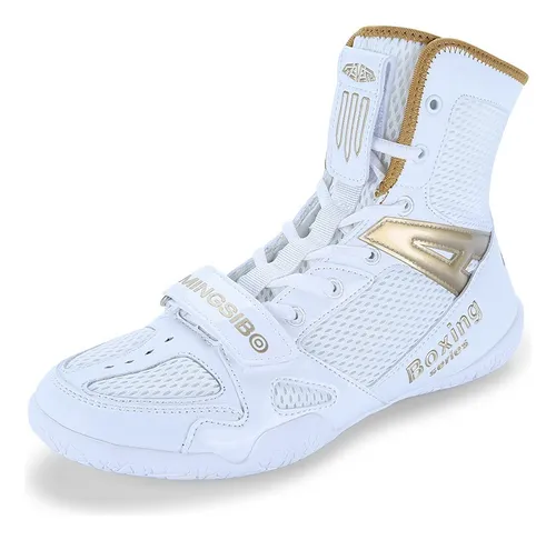 Zapatos de boxeo para hombre, botas de boxeo, zapatos de boxeo, zapatos de  boxeo, zapatos de boxeo, zapatos de boxeo, blanco-7