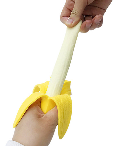 Juguete Kawaii N Simulation Banana Healing Para Aliviar El E