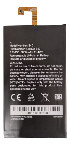 Bateria Compatible Para Cat S40 458002-s40 Fact A/b