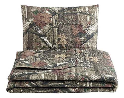 Mossy Oak Juego De Edredón De 3 Piezas Para Romper - Camufla