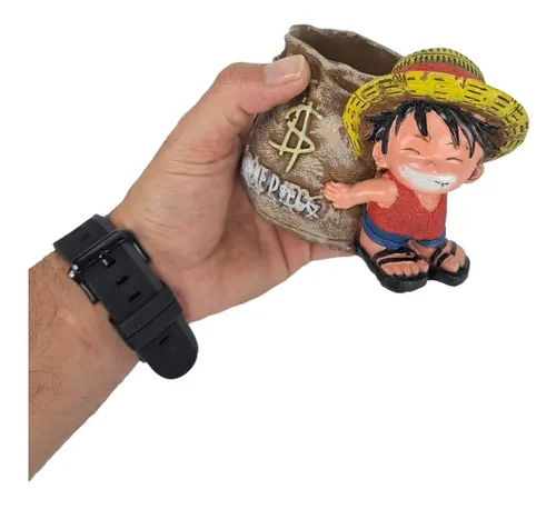 Organizador de papelería Luffy de resina para muñecas de una sola pieza