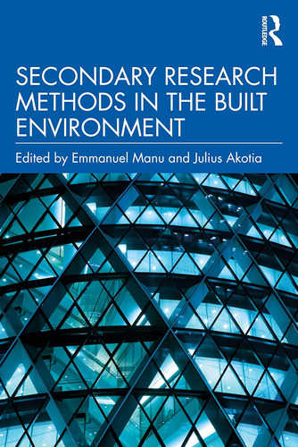 Libro: Secondary Research Methods In The Built Environment