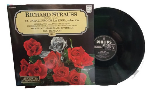 Lp - Acetato - Richard Strauss - El Caballero De La Rosa