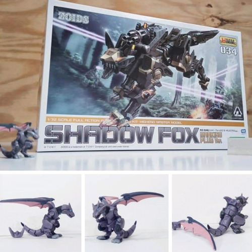  Zoids - Shadow Fox Kotobukiya Y Organoide Shadow Marca Tomy