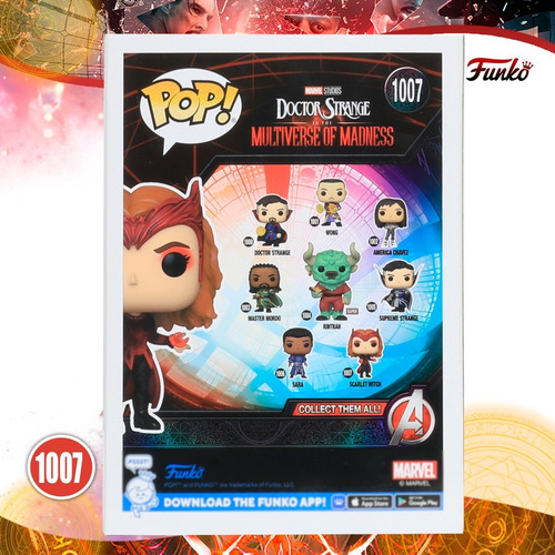 Imagen 5 de 7 de Funko Scarlet Witch 1007 Doctor Strange Multiverso De Locura