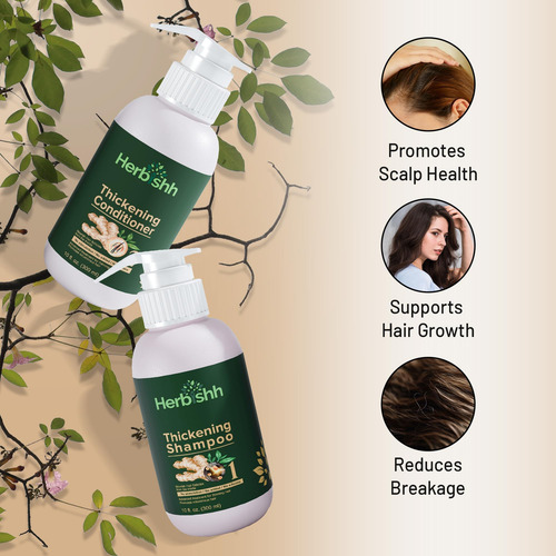 ChampĂș Espesante Y Acondicionador De Cabello Con Extracto De