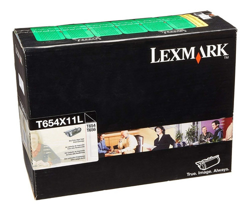 Toner Lexmark T654x11l Negro Alto Rend. 36.000 Pag Para T654