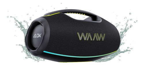 Caixa De Som Portátil Waaw Hyperboom 1000 Com Bluetooth 180w