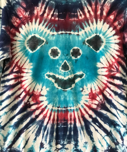 Grateful Dead Playera Tie Dye Vintage Estampado S Slim (Usado)