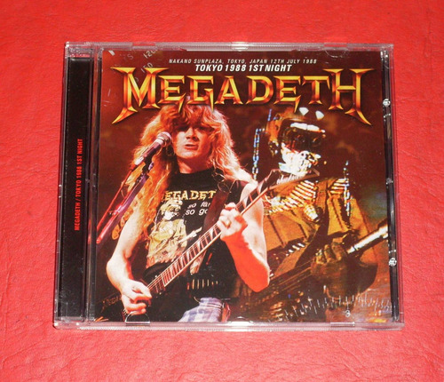 Megadeth Tokyo 1988 Cd
