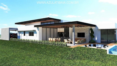 Imagem 21 de 30 de Casa Térrea Condomínio Granville Atibaia, Portaria, Rondas, Área De Lazer Em Projeto, - Ca01091 - 68871131