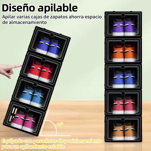 Caja de Zapatos Almacenamiento Multiuso apilable Zapatero