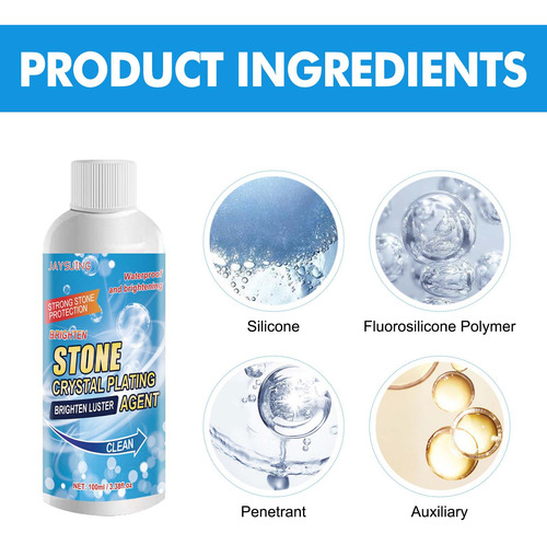 Kit De Agentes De Revestimiento De Cristal De Piedra Tile Co