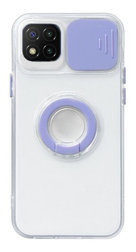 Protector Para iPhone 12 Pro Max Ringcam Purpura