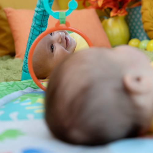 Baby Einstein Activity Gym para bebés tapete de juegos para recién nacido
