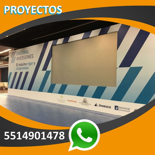 Renta De Escenarios Backs Eventos Pantallas Led Templetes