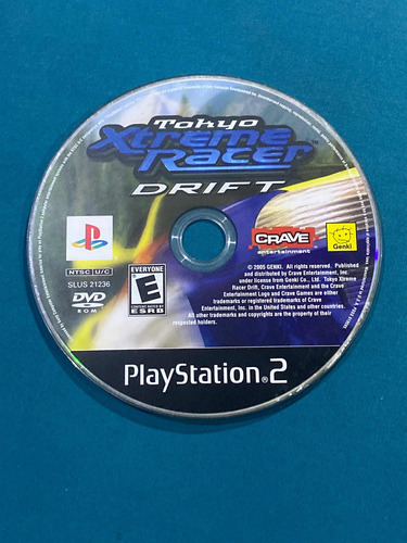 Tokyo Xtreme Racer Drift Playstation 2 Ps2 Solo Disco