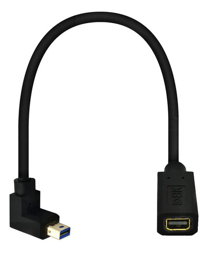 Kework Cable De Extension Mini Displayport 8k De 12 Pulgadas
