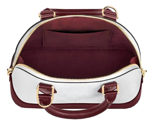 Cartera satchel Louis Vuitton Alma BB color ocean blue