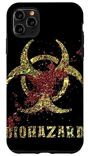 Funda Para iPhone 11 Pro Max Biohazard Infected Contagion Si