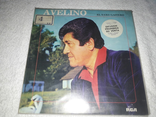 Disco De Vinilo Avelino El Saxo Gaitero Formatovinilo 