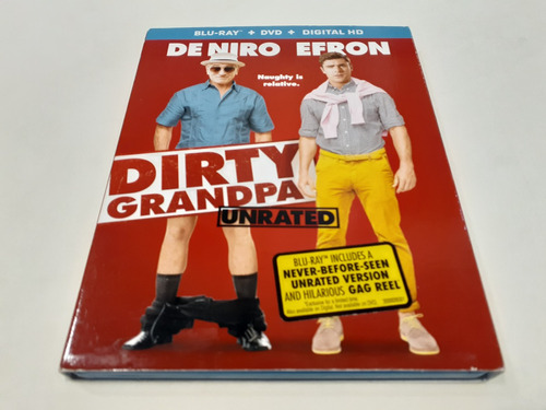 Dirty Grandpa Unrated, Dan Mazer 2 Blu-ray 2016 Usa Nm 9/10