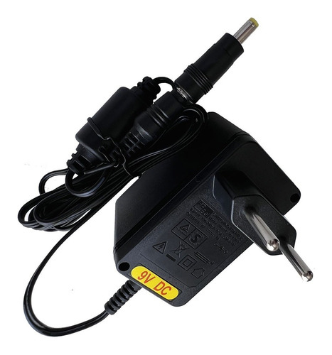 Fonte Mega Drive 3 Bivolt Automática Com Plug  Adaptador ;