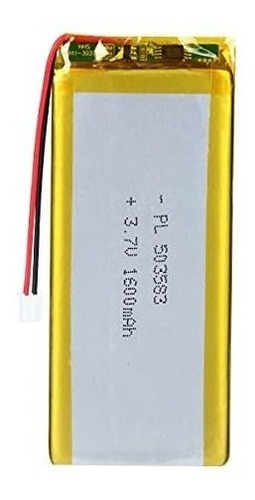 Bateria Lipo 3.7v 1600mah 503583 Recargable Jst Conector