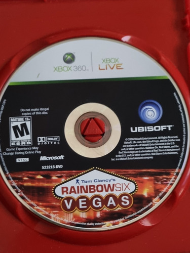 Tom Clancy's Rainbow Six Vegas  Xbox 360 
