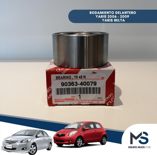 Rodamiento Delantero Abs Toyota Yaris 2006 2007 2008 2009