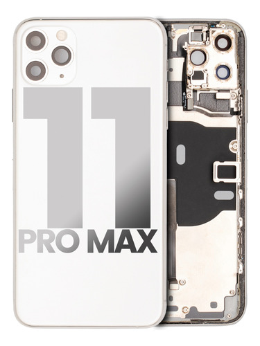 Carcasa Completa iPhone 11 Pro Max (color Plateado)