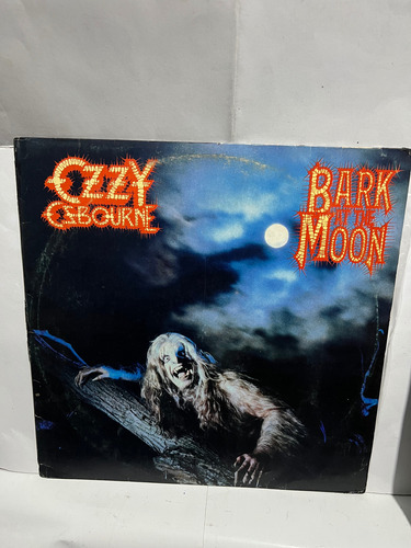 Ozzy Osbourne Bark At The Moon Lp Nacional (Usado)