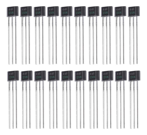 2 Pack De 20 Sensores Hall To-92ua 44e,, Para Electrónica