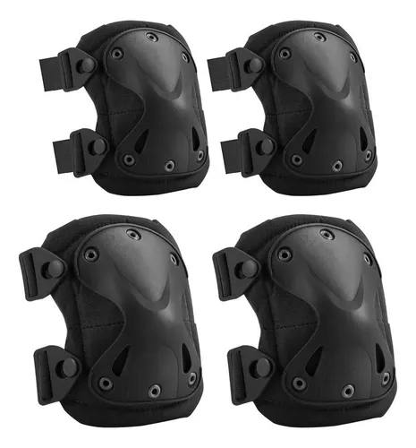 comprar Rodilleras Coderas Tácticas 4 Piezas, Juego De Rodilleras