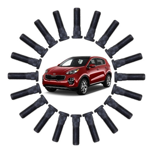 Kit 20 Birlos Rueda Para Kia Sportage 2016 12x1.5