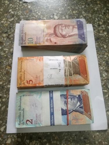 Imagen 4 de 7 de Billetes De 2 , 5 ,10