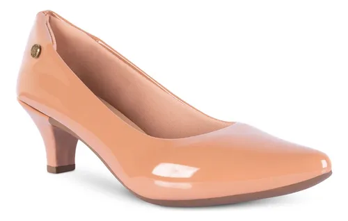 Scarpin feminino sales salto baixo