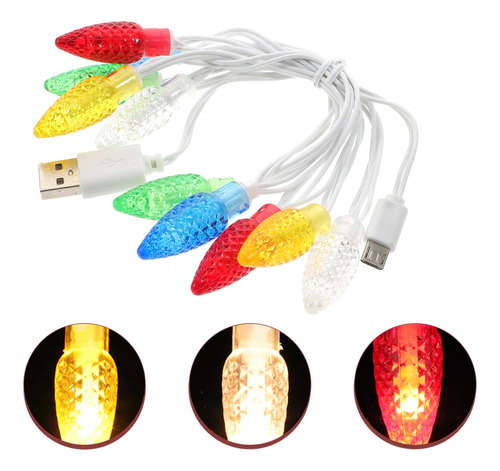 Luces Navideñas Para Coche Accesorios Navideños Cargadores