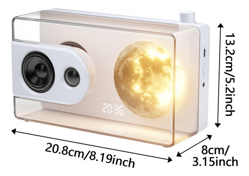 Desktop Clear Portable Speaker Music Reproducir Dispositivo