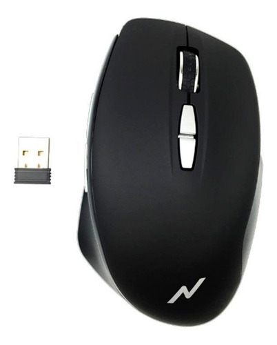 Mouse Inalambrico Noga Stormer St-610 7 Botones 1600dpi Usb Color Negro