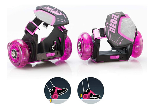 Patines De Talón Roller Skate Patín Board Rueda Deporte Fit