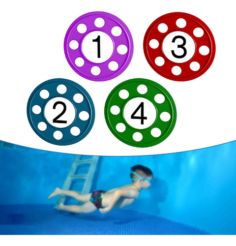2 Paquete De 2-4 Discos De Buceo 4x Juguetes 2 Piezas