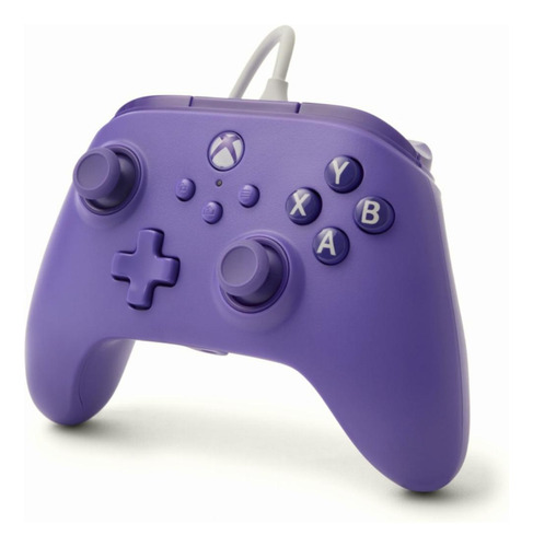 Powera Wired Controller For Xbox Series X|s Violet Color Violeta