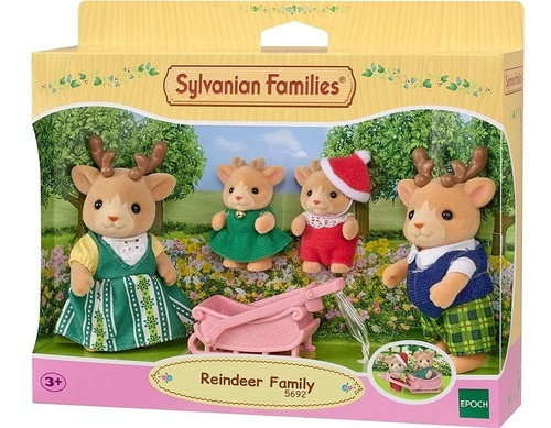 Familia de renos de Sylvanian Families - Época 5692