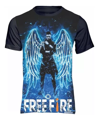 Kit preto Mestre no free fire na Camiseteria S.A.