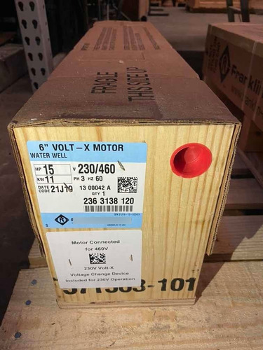 Imagen 6 de 6 de Motor De Pozo Profundo Franklin Electric 15 Hp, 230-460 Dual