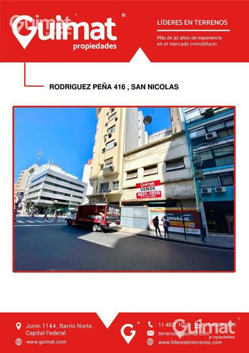 Imagen 4 de 13 de Rodriguez Peña Y Corrientes - Lideres En Terrenos - Guimat Propiedades
